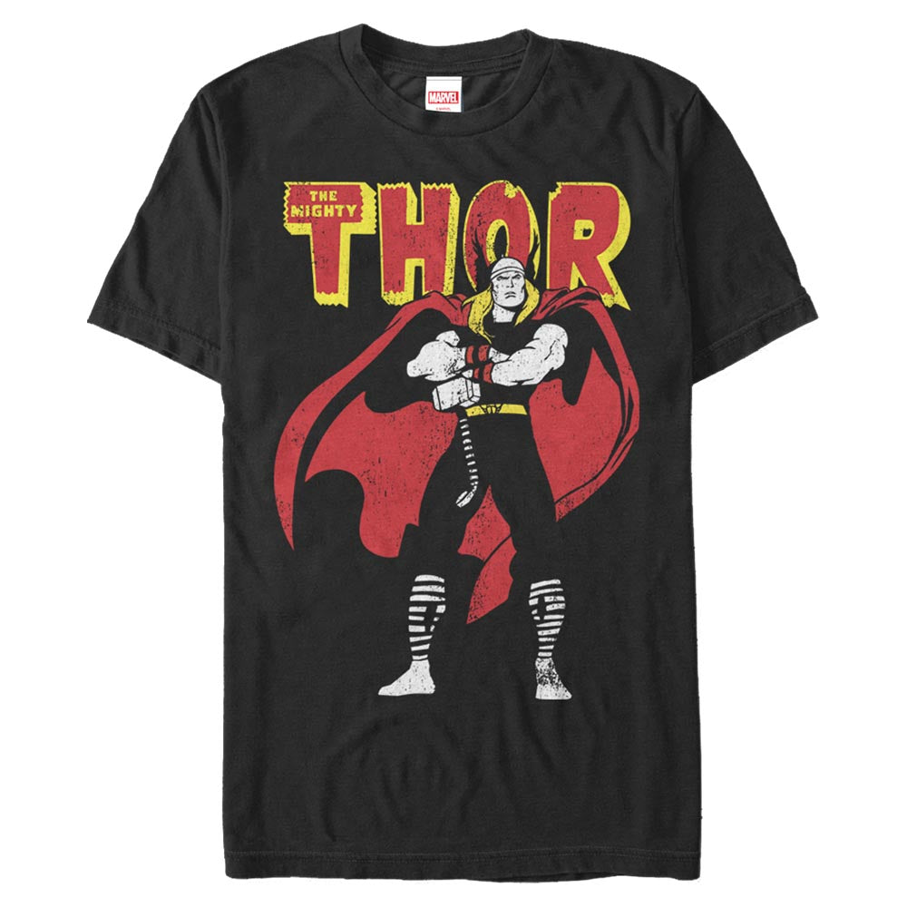 BLACK - Men's Marvel Thunder T-Shirt - Ships from The US - T-Shirt at TFC&H Co.