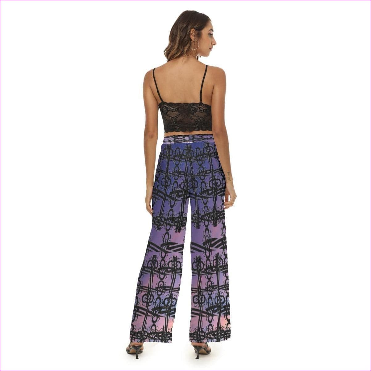 purple Midnight Womens Casual Straight-leg Pants - women's pants at TFC&H Co.