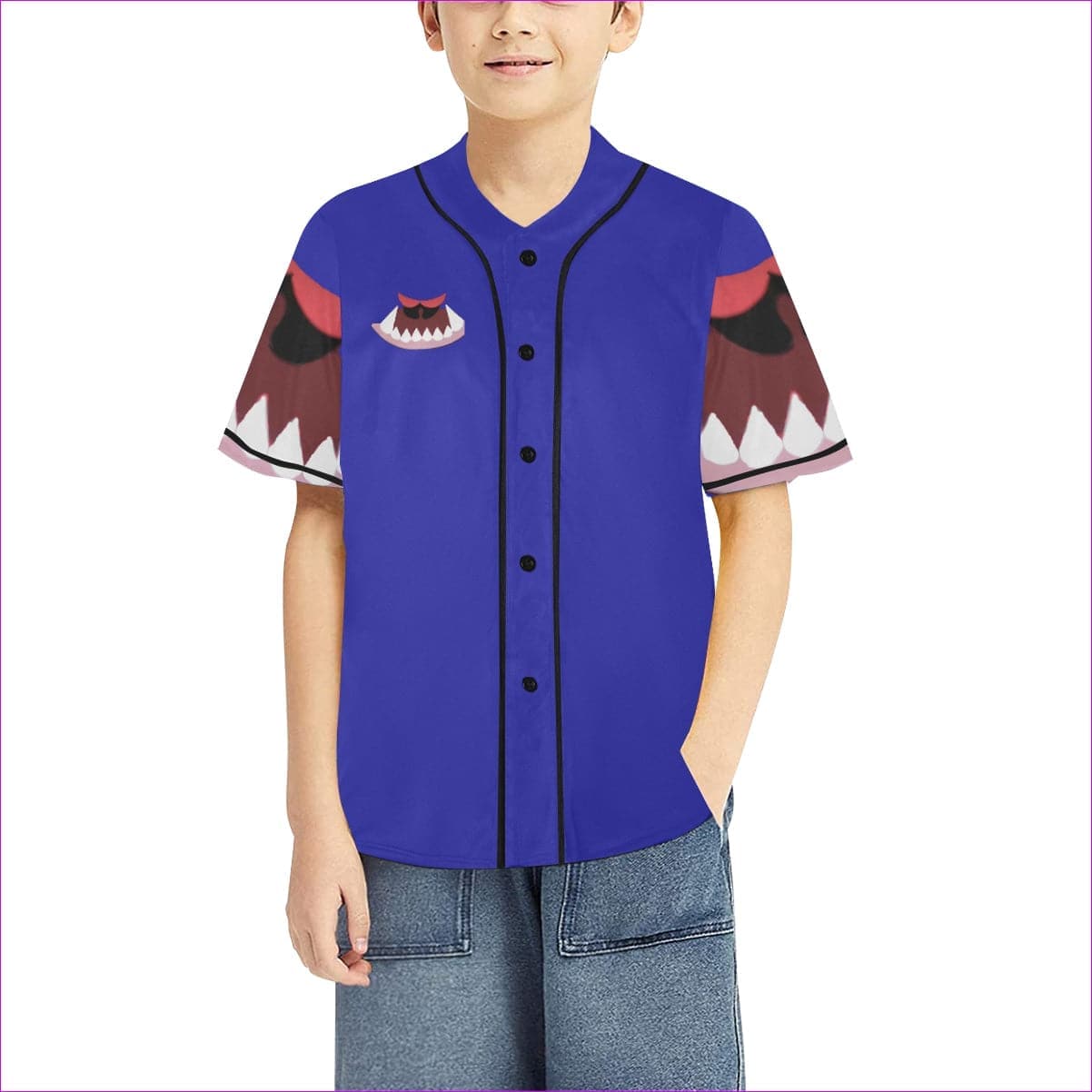 Monster Kids Kids Baseball Jersey - 3 options - kids tee at TFC&H Co.