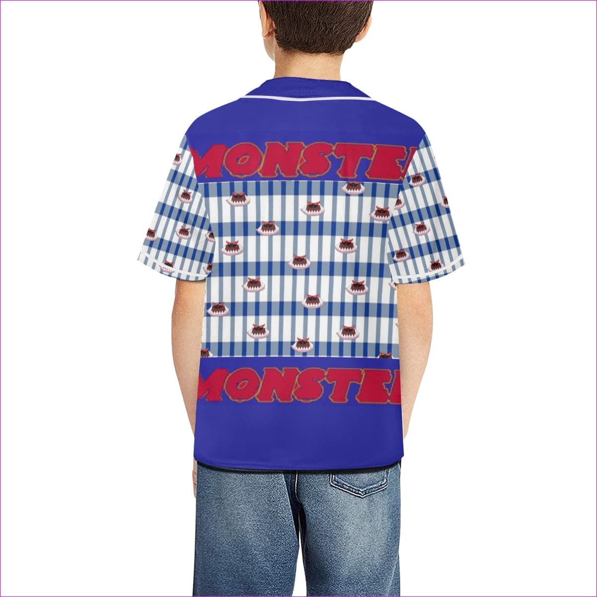 Monster Kids Kids Baseball Jersey - 3 options - kids tee at TFC&H Co.