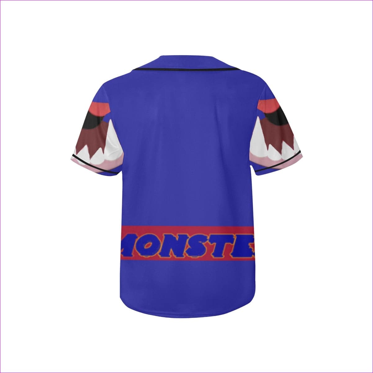 m3 Kid's All Over Print Baseball Jersey(ModelT50) Monster Kids Kids Baseball Jersey - 3 options - kids tee at TFC&H Co.