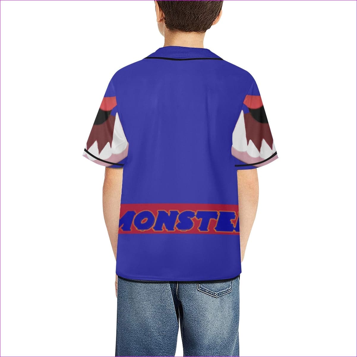 Monster Kids Kids Baseball Jersey - 3 options - kids tee at TFC&H Co.