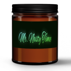 - Mr. Nasty Time Vanilla Bean Natural Wax Candle Jar (9oz) - candle at TFC&H Co.