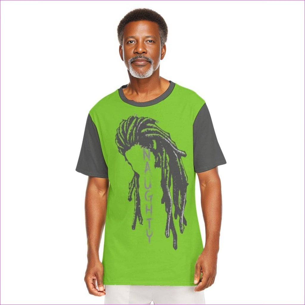Naughty Dreadz Men's O-Neck T-Shirt | 100% Cotton - Men's T-Shirts at TFC&H Co.