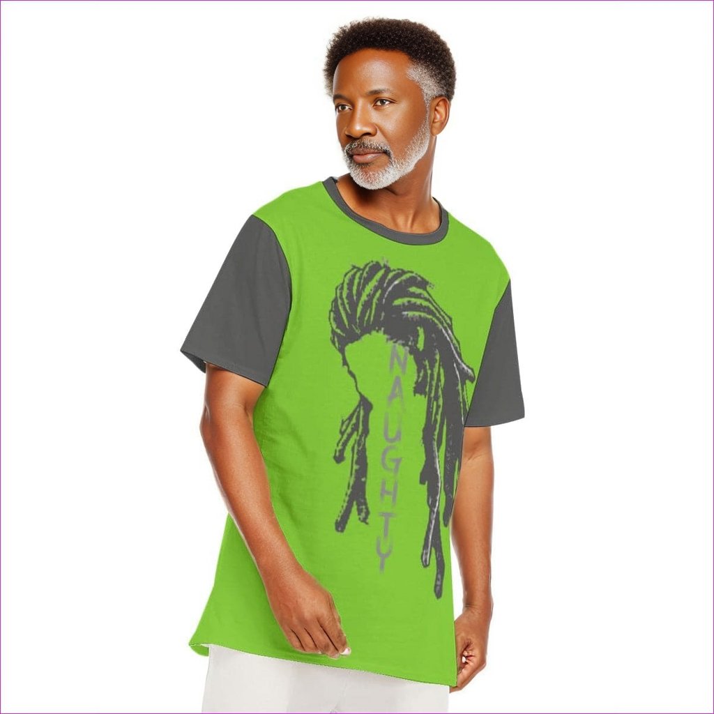 Naughty Dreadz Men's O-Neck T-Shirt | 100% Cotton - Men's T-Shirts at TFC&H Co.