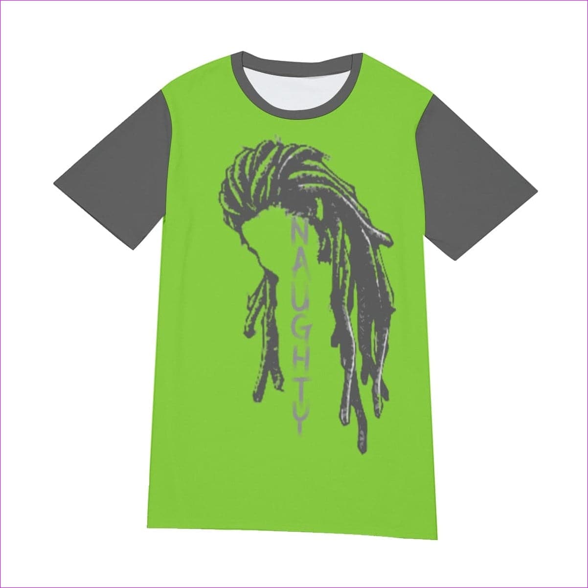 Naughty Dreadz Men's O-Neck T-Shirt | 100% Cotton - Men's T-Shirts at TFC&H Co.