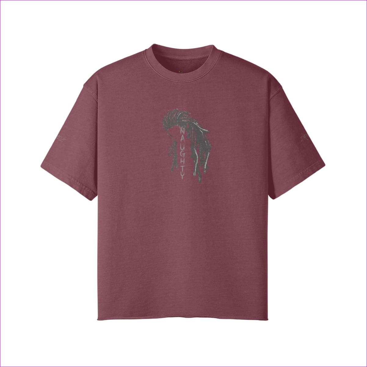Cameo Brown - Naughty Dreadz Washed Raw Edge T-shirt - 8 colors - mens t-shirt at TFC&H Co.