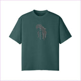 Vintage Green - Naughty Dreadz Washed Raw Edge T-shirt - 8 colors - mens t-shirt at TFC&H Co.
