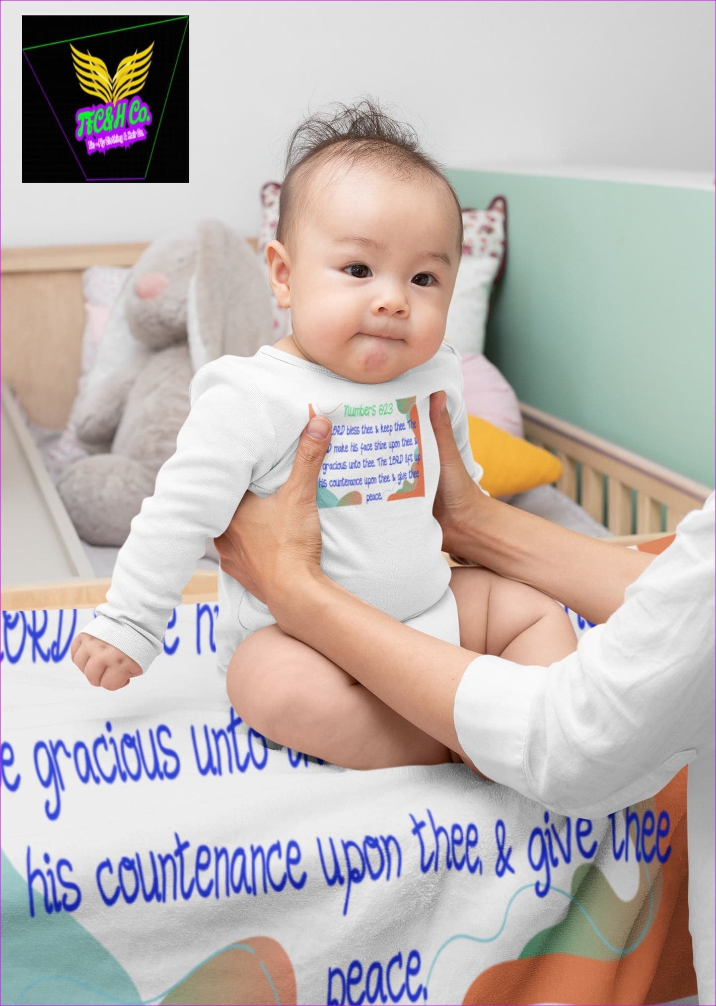 Numbers 6:23 Home Cozy Plush Fleece Blanket - 50x60 - bedding at TFC&H Co.