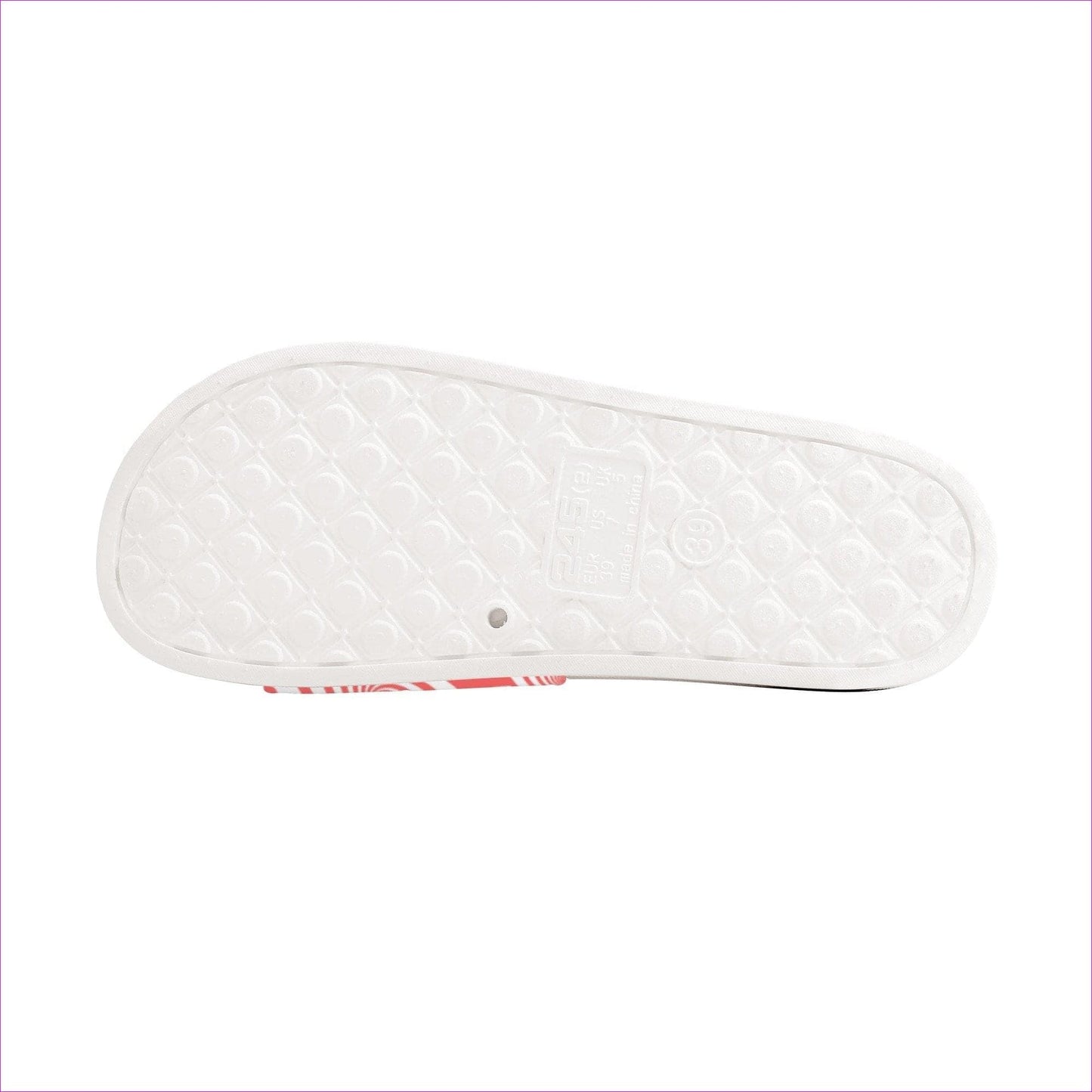 Pastel Candy Slide Sandals - White - women's shoe at TFC&H Co.
