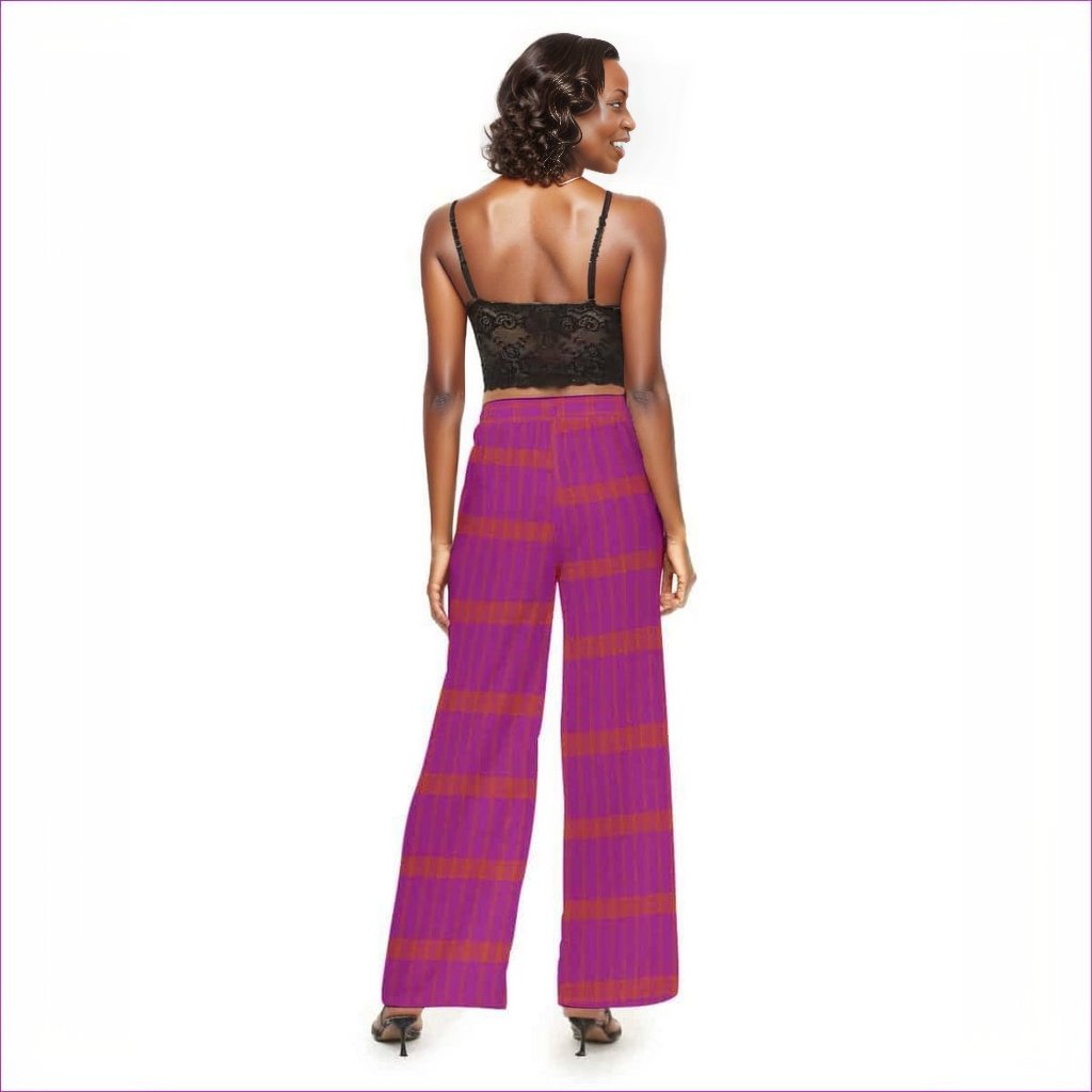 Perfusion Plaid Womens Casual Straight-Leg Pants - women's bottom at TFC&H Co.