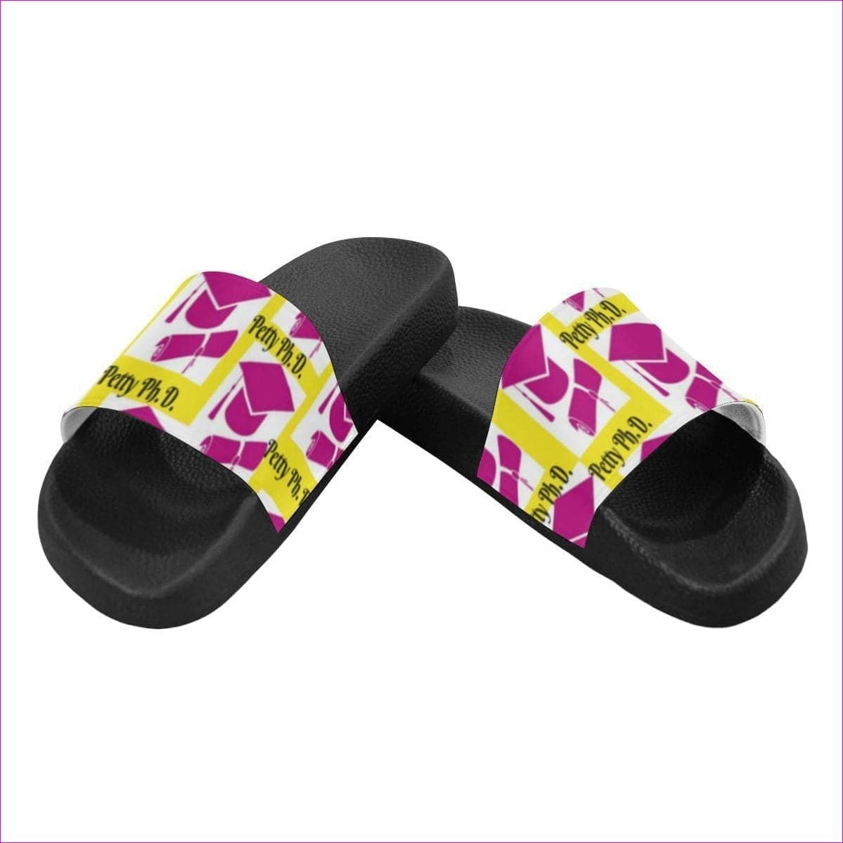 Petty P.h.D Slide Women's Slide Sandals(Model 057) - Petty Womens Ret To Go Slides - womens shoe at TFC&H Co.