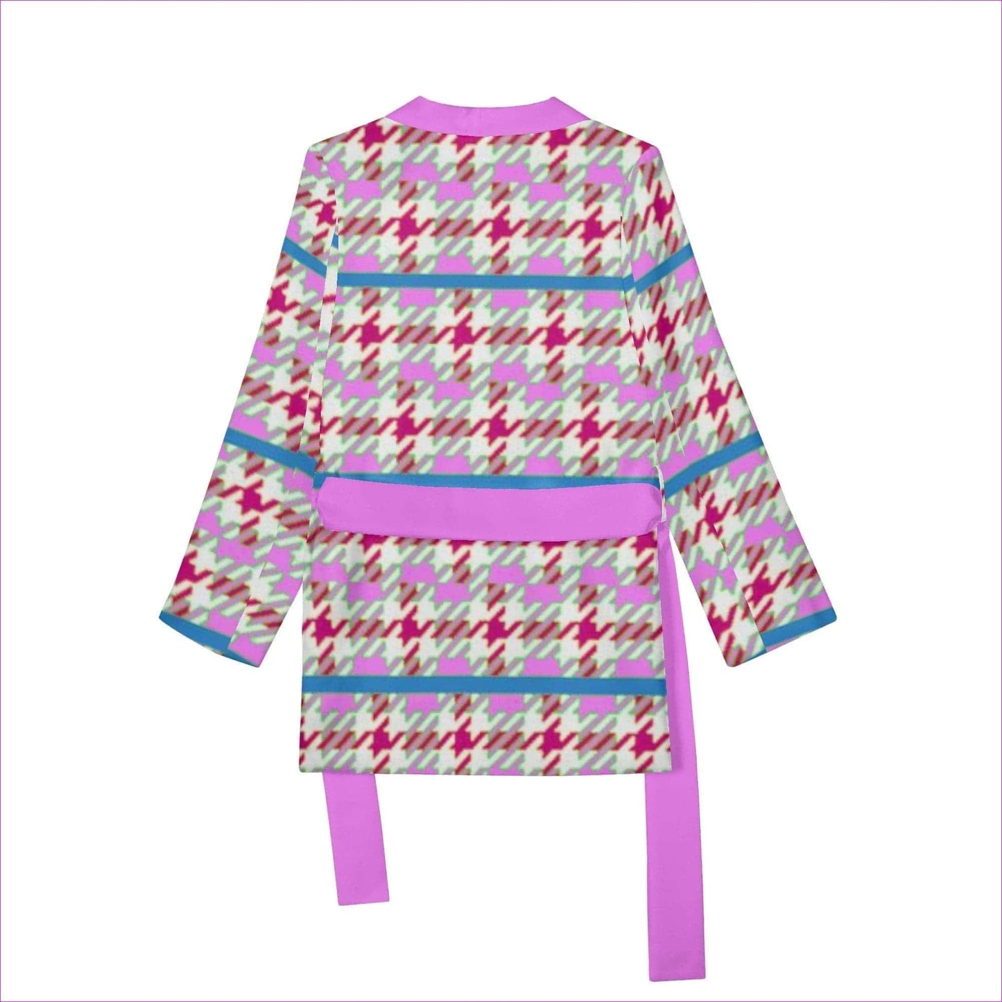 Pink Houndstooth Womens Suit - women's suit at TFC&H Co.