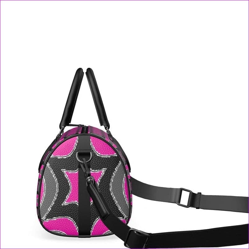 Pink Star Luxury Leather Mini Denbigh Duffle Bag - Mini Denbigh Duffle bag at TFC&H Co.