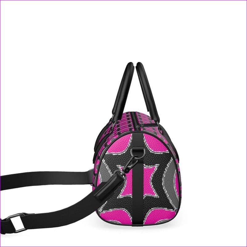 Pink Star Luxury Leather Mini Denbigh Duffle Bag - Mini Denbigh Duffle bag at TFC&H Co.