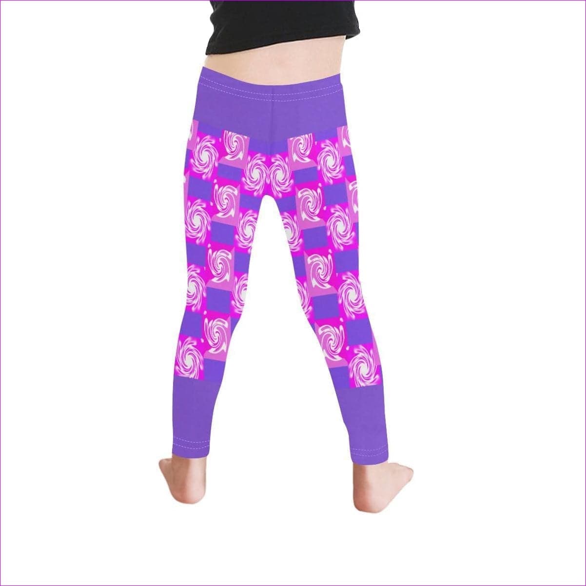 Pink Whirlwind Kids 2T - 6X Leggings - kids leggings at TFC&H Co.