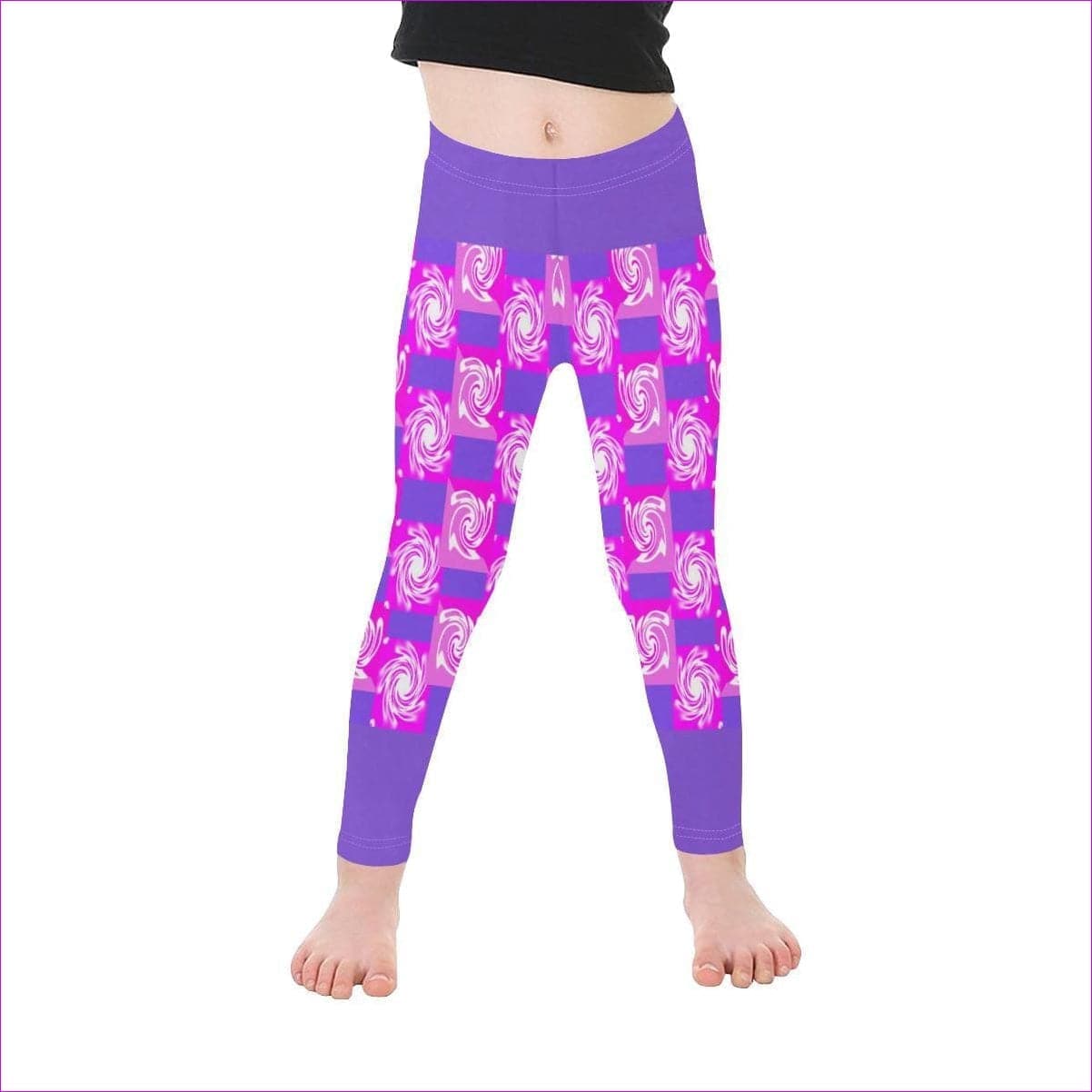Pink Whirlwind Kids 2T - 6X Leggings - kids leggings at TFC&H Co.