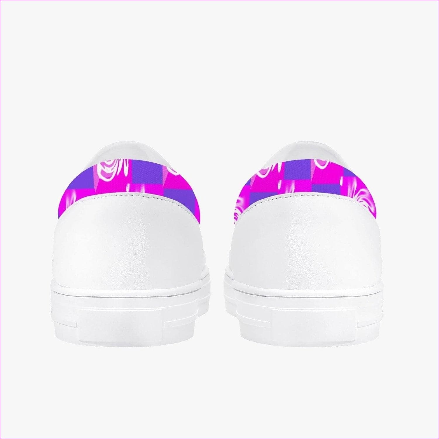 - Pink Whirlwind Kids Slip-On Shoes - White - Kids Shoes at TFC&H Co.
