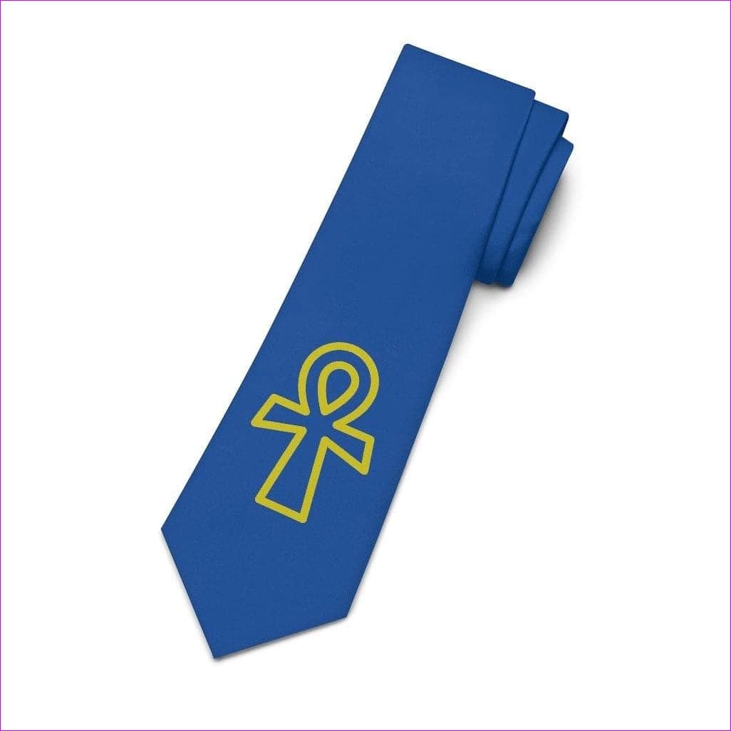 One Size - Power 2 Clothing Necktie - Blue - necktie at TFC&H Co.