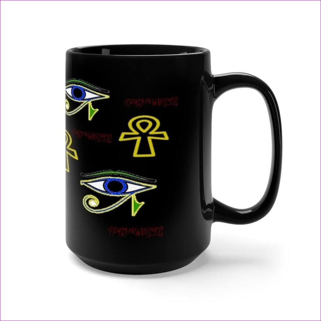 15oz Power Home Black Mug 15oz - Mug at TFC&H Co.