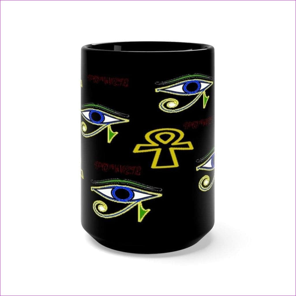 Power Home Black Mug 15oz - Mug at TFC&H Co.