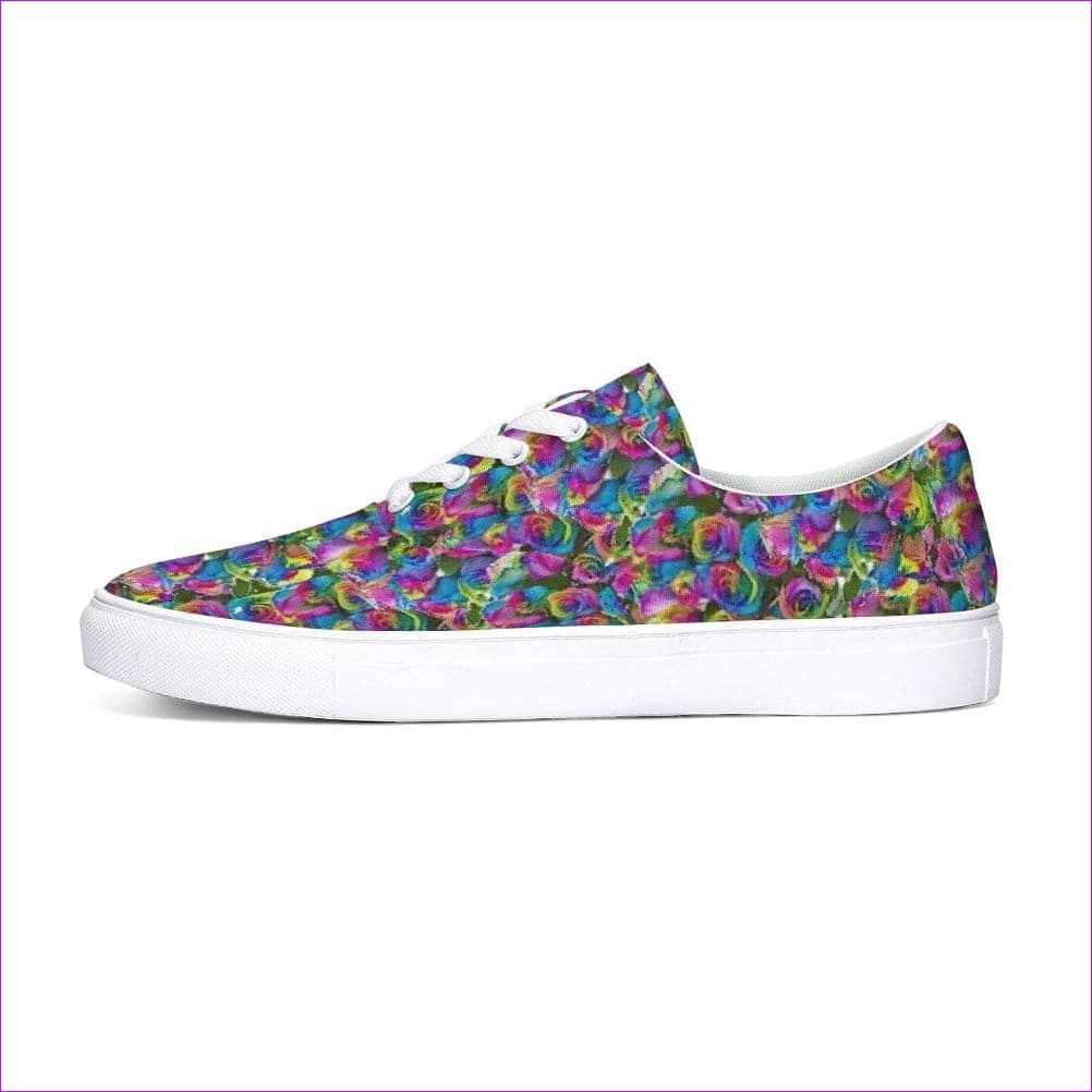 Psy-Rose Lace Up Canvas Shoe - women's shoe at TFC&H Co.