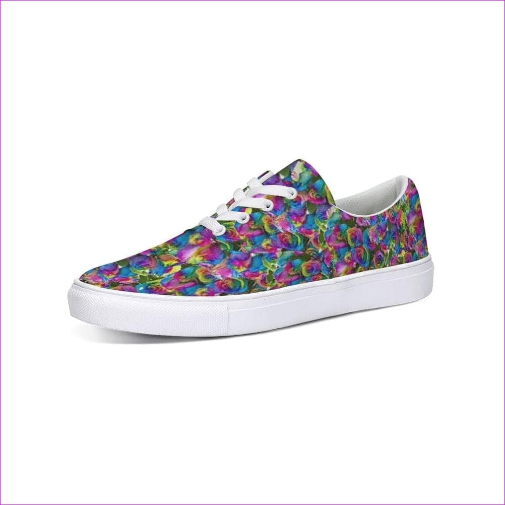 Psy-Rose Lace Up Canvas Shoe - women's shoe at TFC&H Co.
