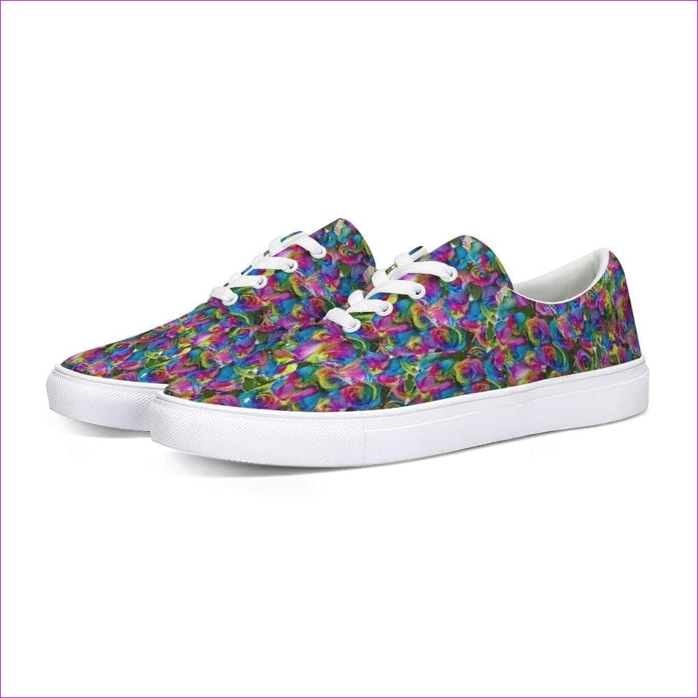 Psy-Rose Lace Up Canvas Shoe - women's shoe at TFC&H Co.