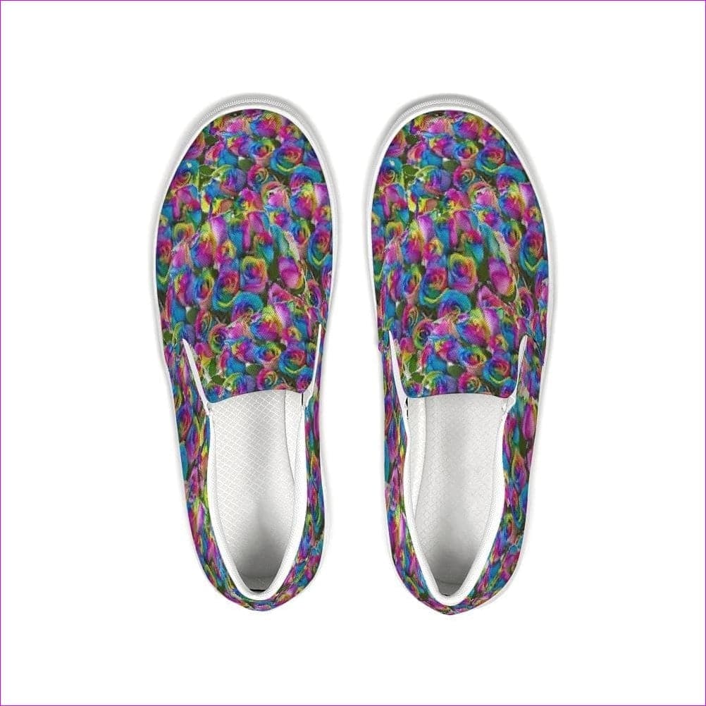 - Psy-Rose Slip-On Canvas Shoe - womens shoe at TFC&H Co.