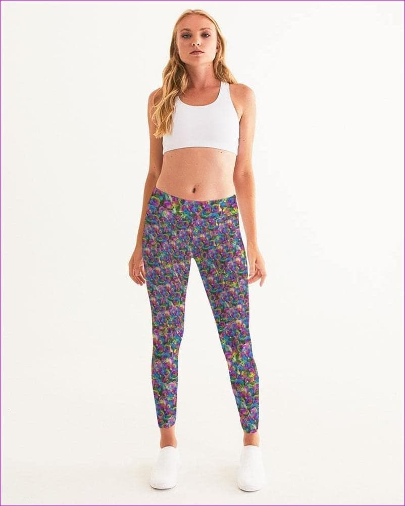 Psy-Rose Womens Yoga Pant - women's leggings at TFC&H Co.
