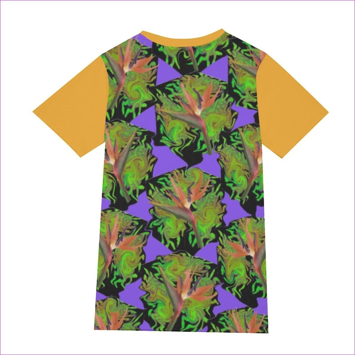 Psychedelic Paradise Men's O-Neck T-Shirt | 100% Cotton - men's t-shirt at TFC&H Co.