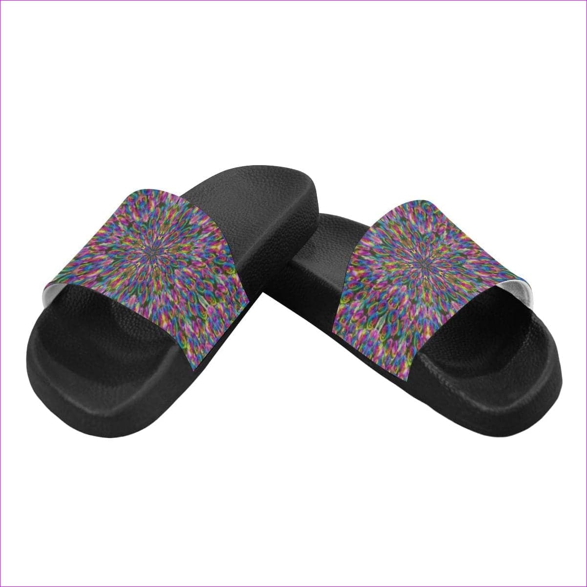 - Psygyro Slide Womens Slide Sandals(Model 057) - womens shoe at TFC&H Co.