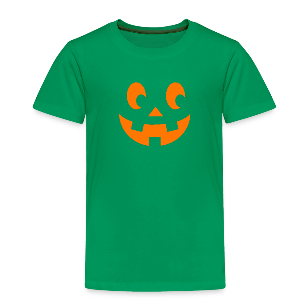 Pumpkin Face Toddler Halloween T-Shirt - Toddler Premium T-Shirt | Spreadshirt 814 at TFC&H Co.