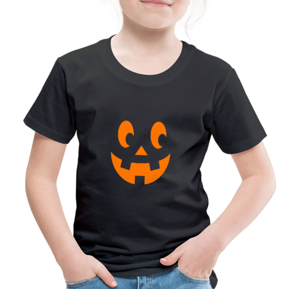 Pumpkin Face Toddler Halloween T-Shirt - Toddler Premium T-Shirt | Spreadshirt 814 at TFC&H Co.