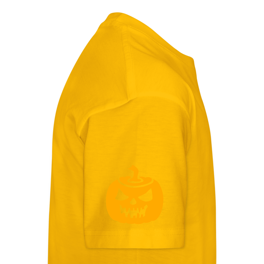 sun yellow Youth 4T Pumpkin Face Toddler Halloween T-Shirt - Toddler Premium T-Shirt | Spreadshirt 814 at TFC&H Co.