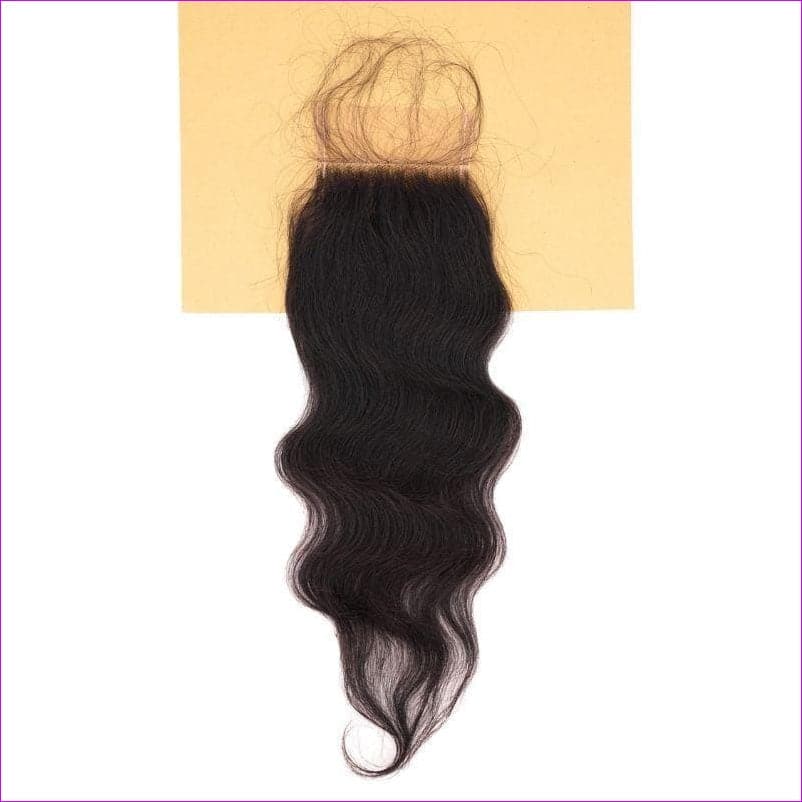 Raw Indian Curly Closure - closure at TFC&H Co.