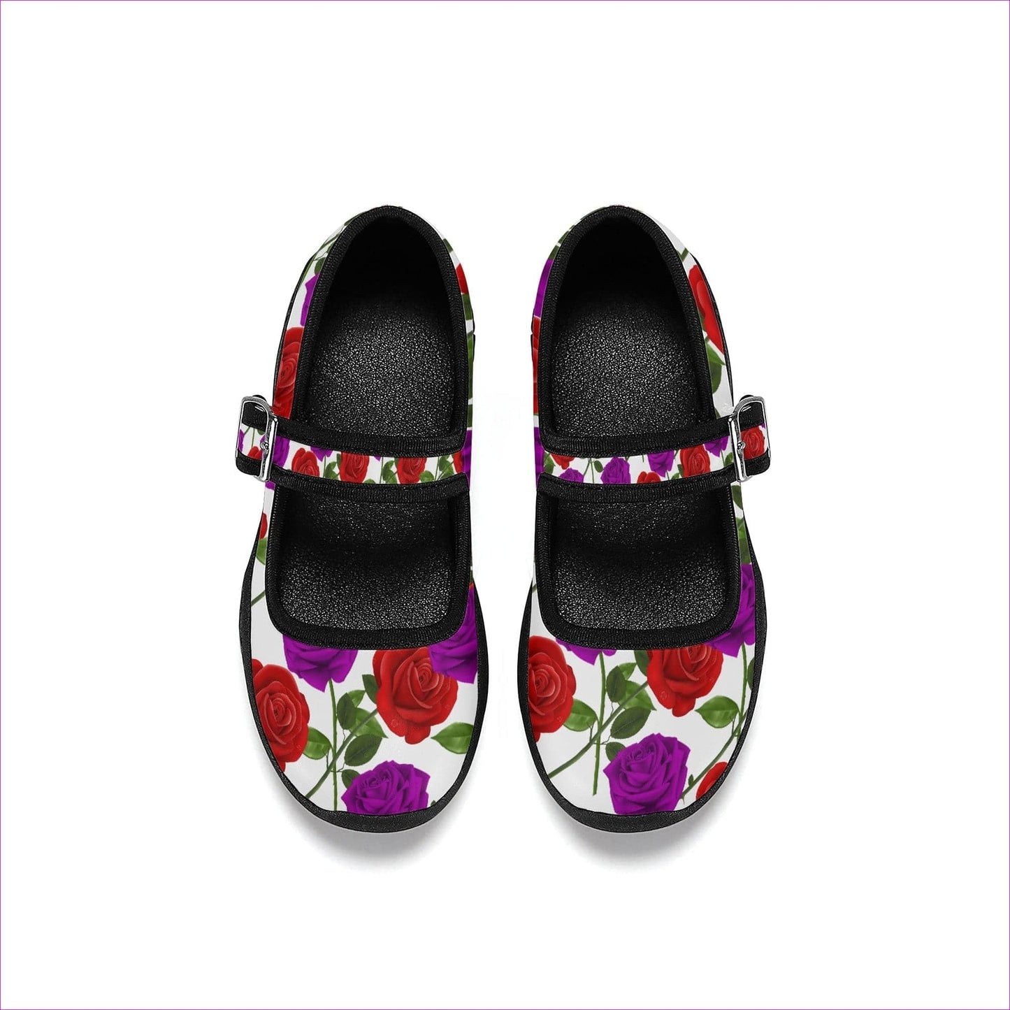 Red Rose Purp Girls Round Toe Casual Shoes - kid's shoes at TFC&H Co.