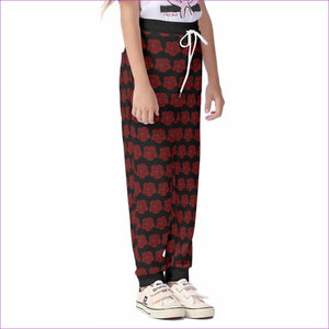 - Roseline Red Kids Casual Pants - kids pants at TFC&H Co.