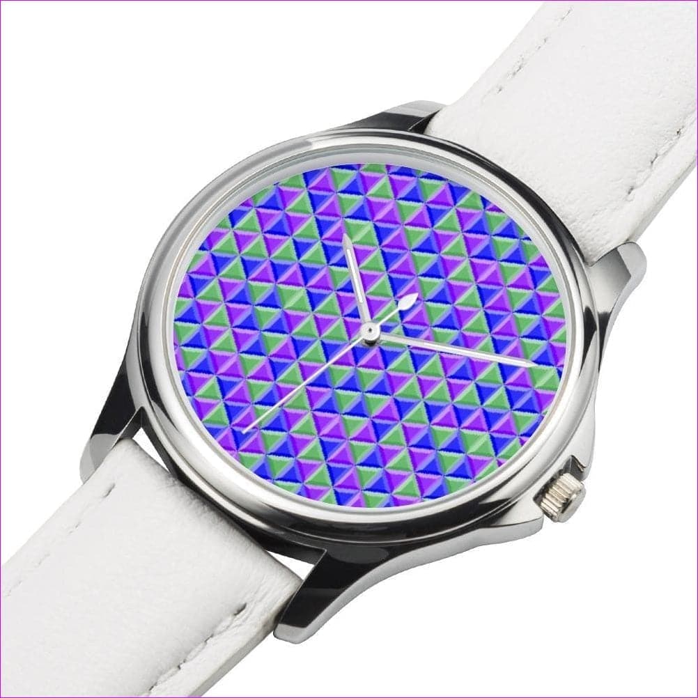 Royal Pyramid Genuine Leather Watch - watch at TFC&H Co.