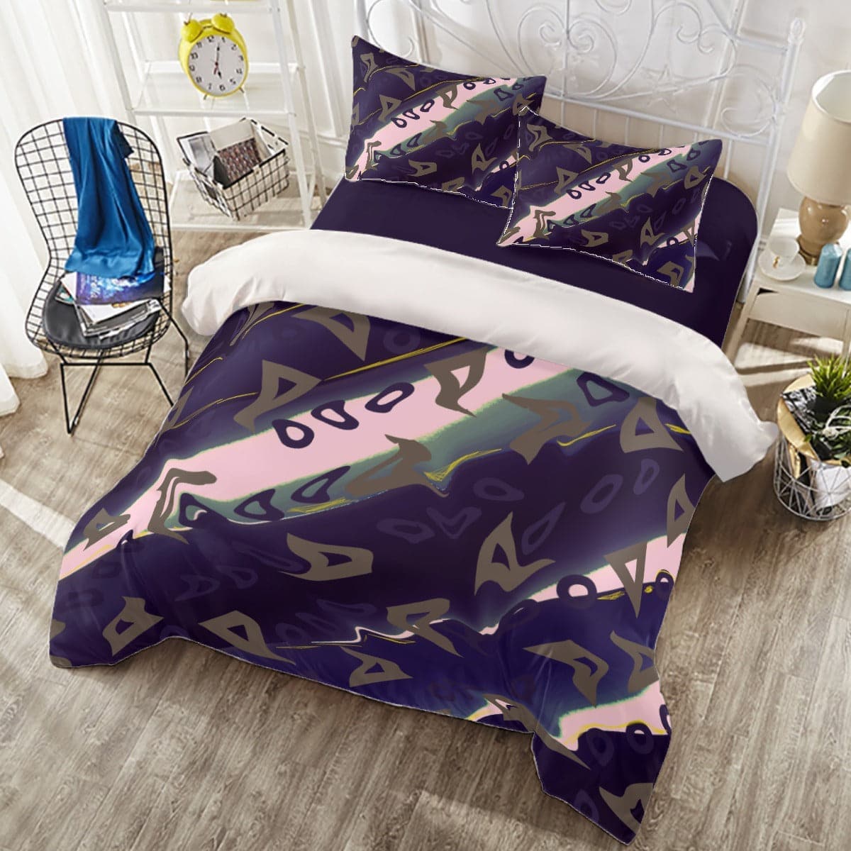 Runaway Four-piece Duvet Cover Set - duvet set at TFC&H Co.