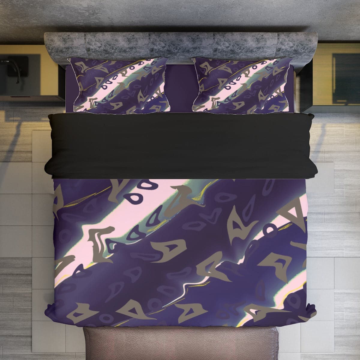 Runaway Four-piece Duvet Cover Set - duvet set at TFC&H Co.