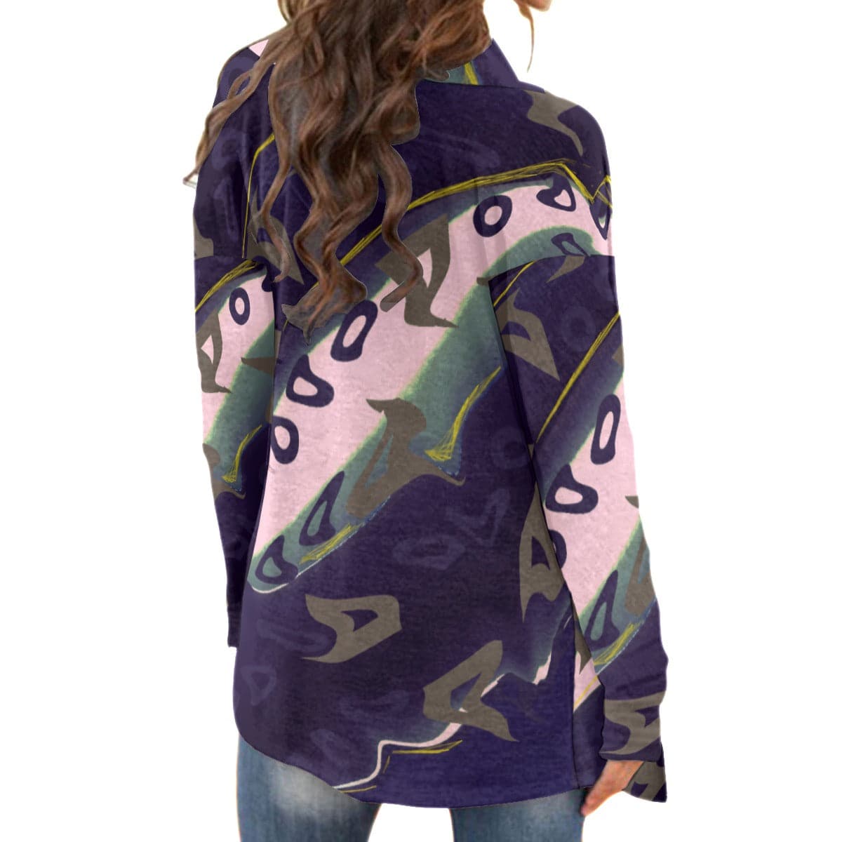 Runaway Women's Cardigan With Long Sleeve - women's cardigan at TFC&H Co.