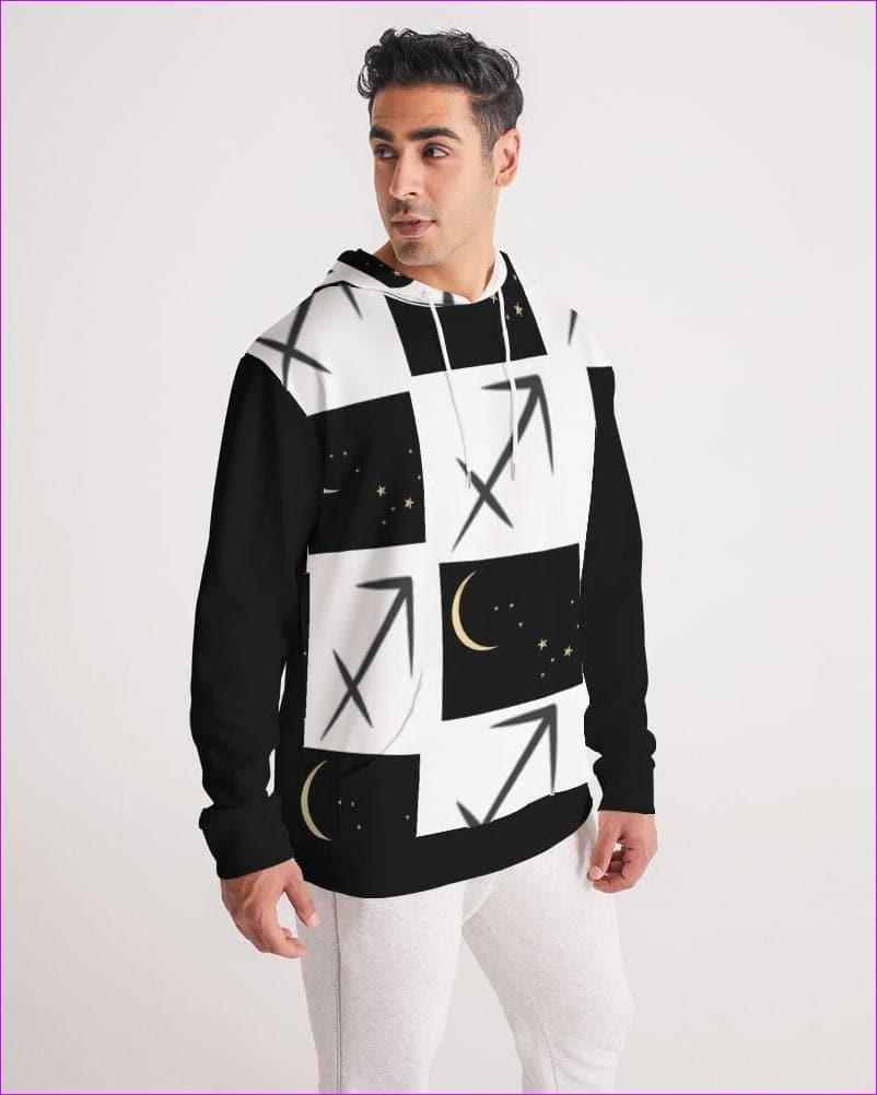 Sagittarius Moon Men's Hoodie - Men's Hoodie at TFC&H Co.