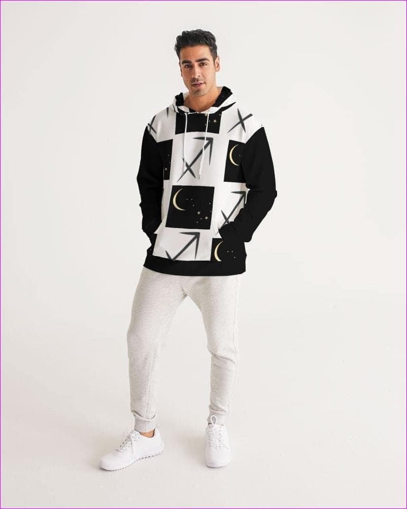 Sagittarius Moon Men's Hoodie - Men's Hoodie at TFC&H Co.