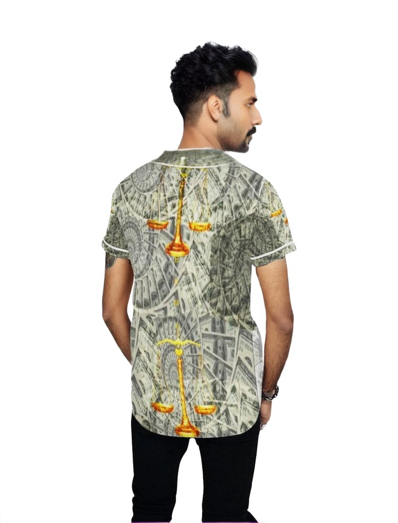 Scales Men's Baseball Jersey - men's baseball jersey at TFC&H Co.