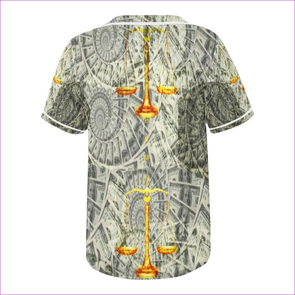 Scales Men's Baseball Jersey - men's baseball jersey at TFC&H Co.