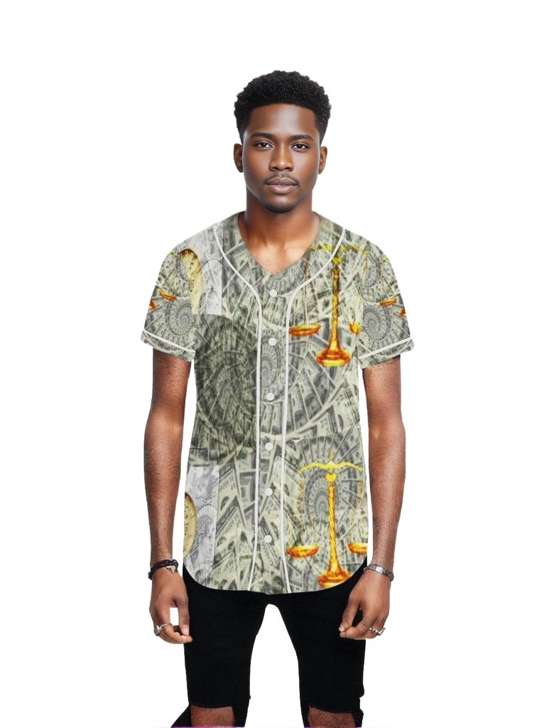Scales Men's Baseball Jersey - men's baseball jersey at TFC&H Co.