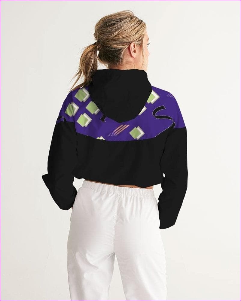 Sig Women's Cropped Windbreaker - women's cropped windbreaker at TFC&H Co.
