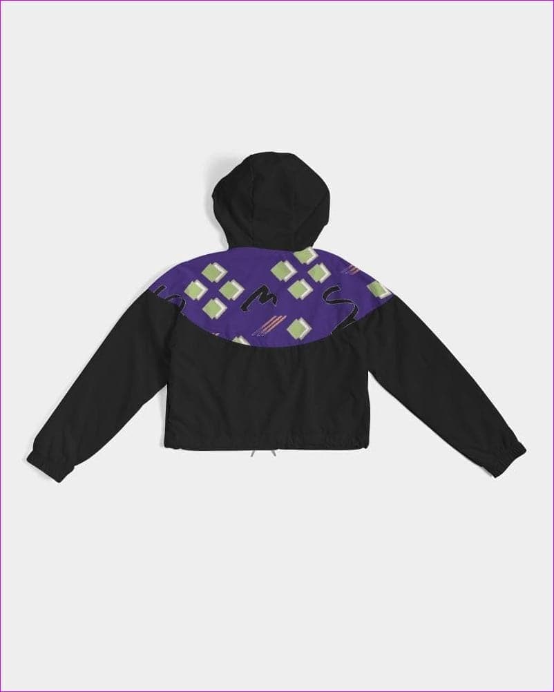 Sig Women's Cropped Windbreaker - women's cropped windbreaker at TFC&H Co.