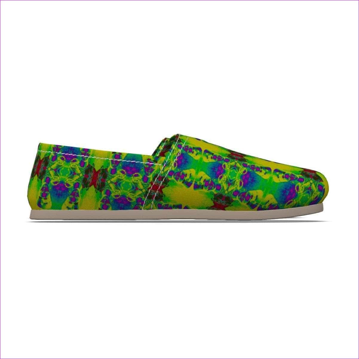 green Snake Women's Canvas Fisherman Shoes - women's shoe at TFC&H Co.
